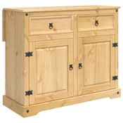 vidaXL vidaXL Kuhinjski voziček 2 pcs Medeno voskasta 112 x 70 x 91,5 cm, (5000288030)