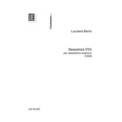 BERIO L;SEQUENZA VII B SOPRANO SAX