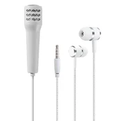 slomart AG100C Mini mikrofon za telefon srebrn
