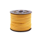 Velur traka ravna 3 mm oker