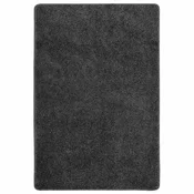Vidaxl Košata preproga temno siva 140x200 cm nedrseča