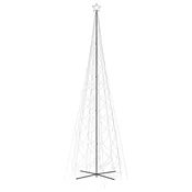 Vidaxl Novoletna jelka stožec 3000 hladno belih LED lučk 230x800 cm