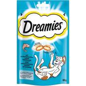 Dreamies mačji prigrizek - Varčno pakiranje: z lososom (6 x 60 g)