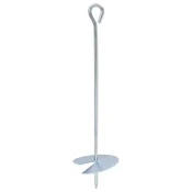 Zemaljska sidra 6 pcs Srebrna O10 x 40 cm Galvanizirani metal