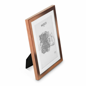 Casa Chic Berwick, okvir za slike, pravokoten, za fotografije 17 x 12 cm, mat, pravi les (EL-5X7-1-COP)