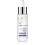 Eveline Cosmetics Serum Shot 15% Glycolic Acid piling za zagladivanje lica za ujednacavanje tena lica 30 ml