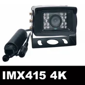 KJB Žična IP kamera z mikrofonom, IMX415, 2,8 mm, PoE