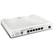 slomart DrayTek Vigor 2866 Gfast Modem-Firewall Usmerjevalnik Gigabit Ethernet Siva