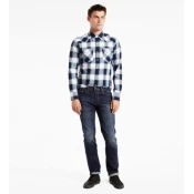 Levis for man. 04511-1390 Jeans 511 Slim Sequoia navy (32/30), Casual, Cotton, Denim