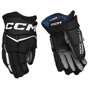 Hokejske rokavice CCM JetSpeed FT880 Black/White Junior 12 palcev