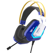 Gaming headphones Dareu EH732 USB RGB, blue (6950589911775)