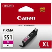 Canon CLI-551XL M w/sec spremnik s tintom 1 kom Original Visoki (XL) prinos Foto purpurna