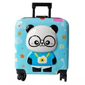 LIVEFY dječji kofer Panda 36 × 44 cm, plava