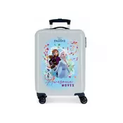 Jada Toys Luksuzni otroški potovalni kovček ABS DISNEY FROZEN Awesome Moves, 55x38x20cm, 34L, 4051721