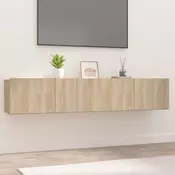 TV ormarici 2 kom boja hrasta 80x30x30 cm od konstruiranog drva