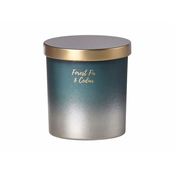 Emocio steklena dišeča sveča 80x90 mm s pločevinastim pokrovčkom, v darilni škatli Forest Fir & Cedar