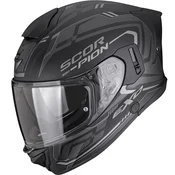 Scorpion EXO-530 Air Slope integralna motociklisticka kaciga mat crno-srebrna