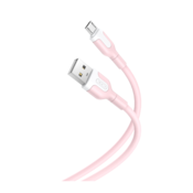 XO Kabl NB212 USB Type-C 2.1A/ roza