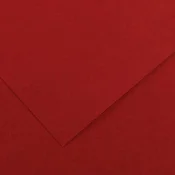 CANSON Iris Vivaldi barvni papir 70 x 100 cm 240 g 25 listov - Temno rdeča 16