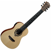 LAG TKT-150E Tiki Uku Mini Guitar Acoustic Electric