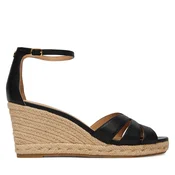 LAUREN RALPH LAUREN Espadrile 802P04433001 Črna