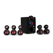 Auna X-Gaming, 5.1 surround audio sustav, 380 W max., OneSide subwoofer, BT, USB, SD