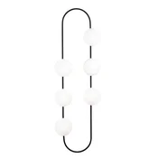 Opviq Zidna lampa E27 Socket, Crno-Bela