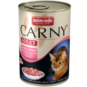 Animonda Cat Carny Adult, govedina, puretina i škampi 6 x 400 g (83724)