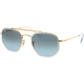Ray-Ban Naocare za sunce 0RB3648M 91233M 52 The Marshal II, Zlatne