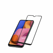 CellularLine zaščitno steklo CAPSULE, Galaxy A20S, črno