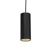 Dizajnerska viseča svetilka črna GU10 50mm - Tubo