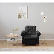 MID.YOU FOTELJ, antracit tekstil