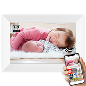 INF Pametni digitalni okvir za fotografije White 10 palcev 16G, (21821987)