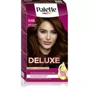 , Schwarzkopf Palette Deluxe permanentna barva za lase odtenek 5-68 Golden Chestnut 1 kos