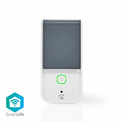 Nedis WIFIPO120FWT - Pametna spoljna uticnica 3680W/230V/Tip F/16A Wi-Fi IP44