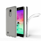 Ultra tanek silikonski ovitek za LG K10 2017-prozoren