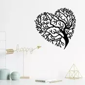 Wallity Zidna dekoracija Kalp Agac, Crna