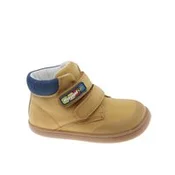 Otroški barefoot gležnjarji BEPPI CASUAL BOOT BABY rumeni gorčični - 26