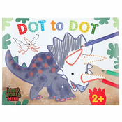 Bojanka Dino World spoji tockice 24/1