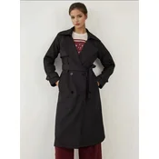 Bigdart Prehoden plašč Trenchcoats črna