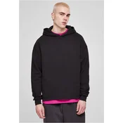 Organic Loose Hoodie Black