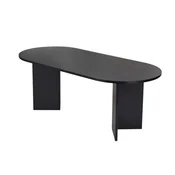 HANAH HOME Trpezarijski sto Sabella Wood Black OUTLET
