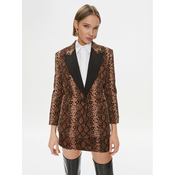Pinko Suknjič Ginger 102481 A1EK Rjava Regular Fit