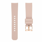 BStrap Silicone Line (Large) pašček za Samsung Galaxy Watch 3 41mm, apricot