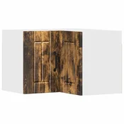Vidaxl omara za vogal LUCCA Dimljen hrast 57 x 57 x 40 cm