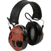 PELTOR zaščitne slušalke SPORTTAC XH001650056, črne/rdeče, 1 kos