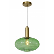 Lucide 45386/30/33 - Lestenec na vrvici MALOTO 1xE27/40W/230V pr. 30 cm zelen
