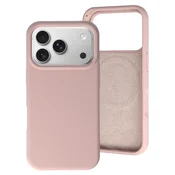 RainBow Liquid silikonski ovitek z MagSafe za iPhone 17 Pro - roza