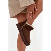 Womens Snow Boots on Platform Wrangler
