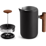 Fellow Clara French Press Matte Black + Walnut 700 ml